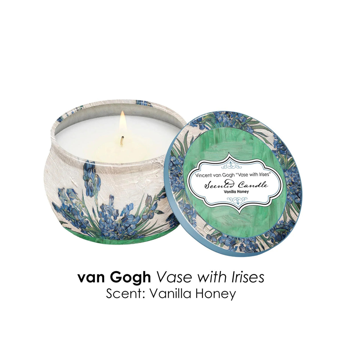 Van Gogh Flowers Candle Set