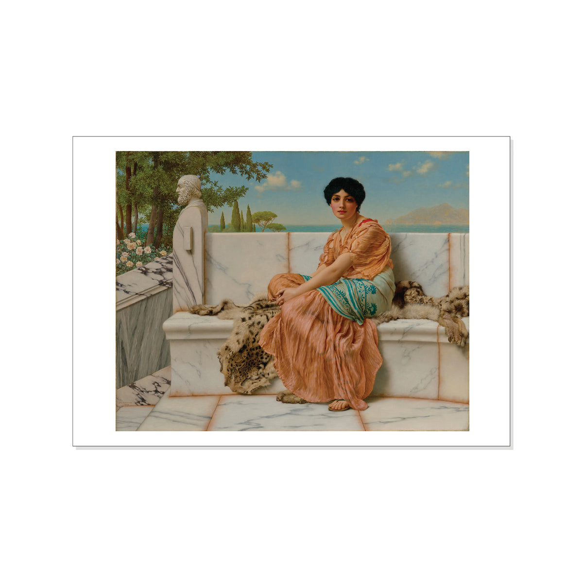 Godward - Reverie - Postcard