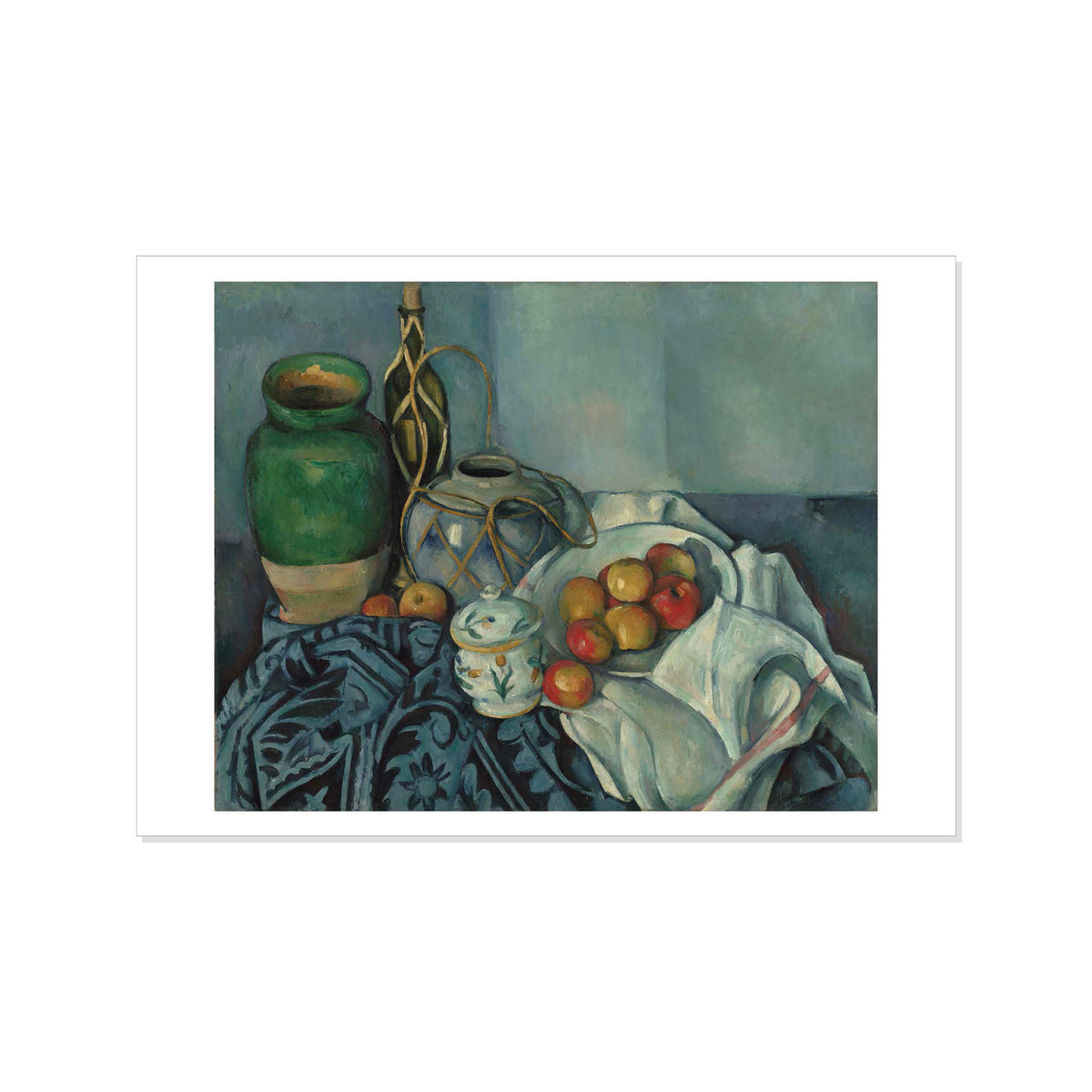 Cezanne - Still Life with Apples - Postcard