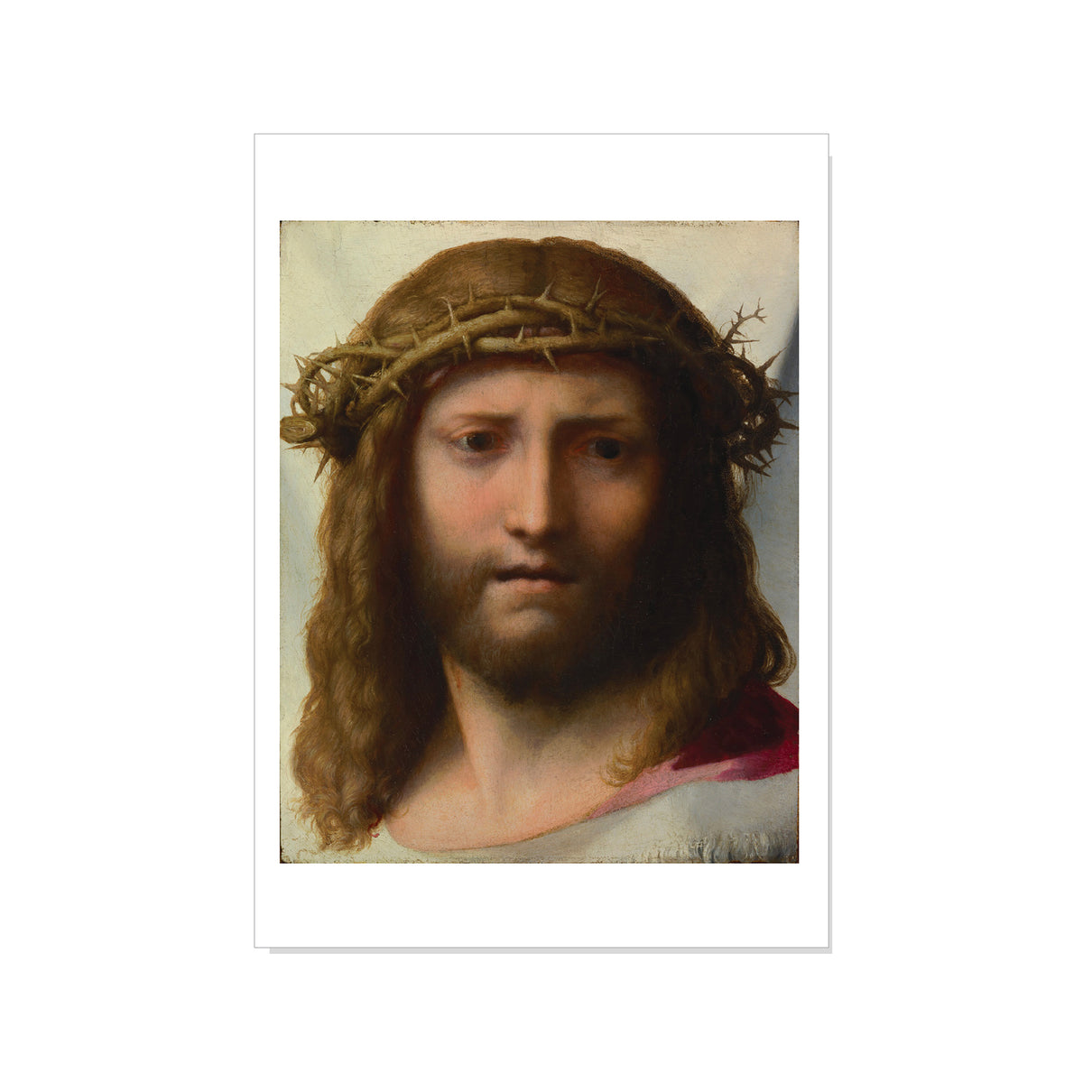 Correggio - Head of Christ - Postcard