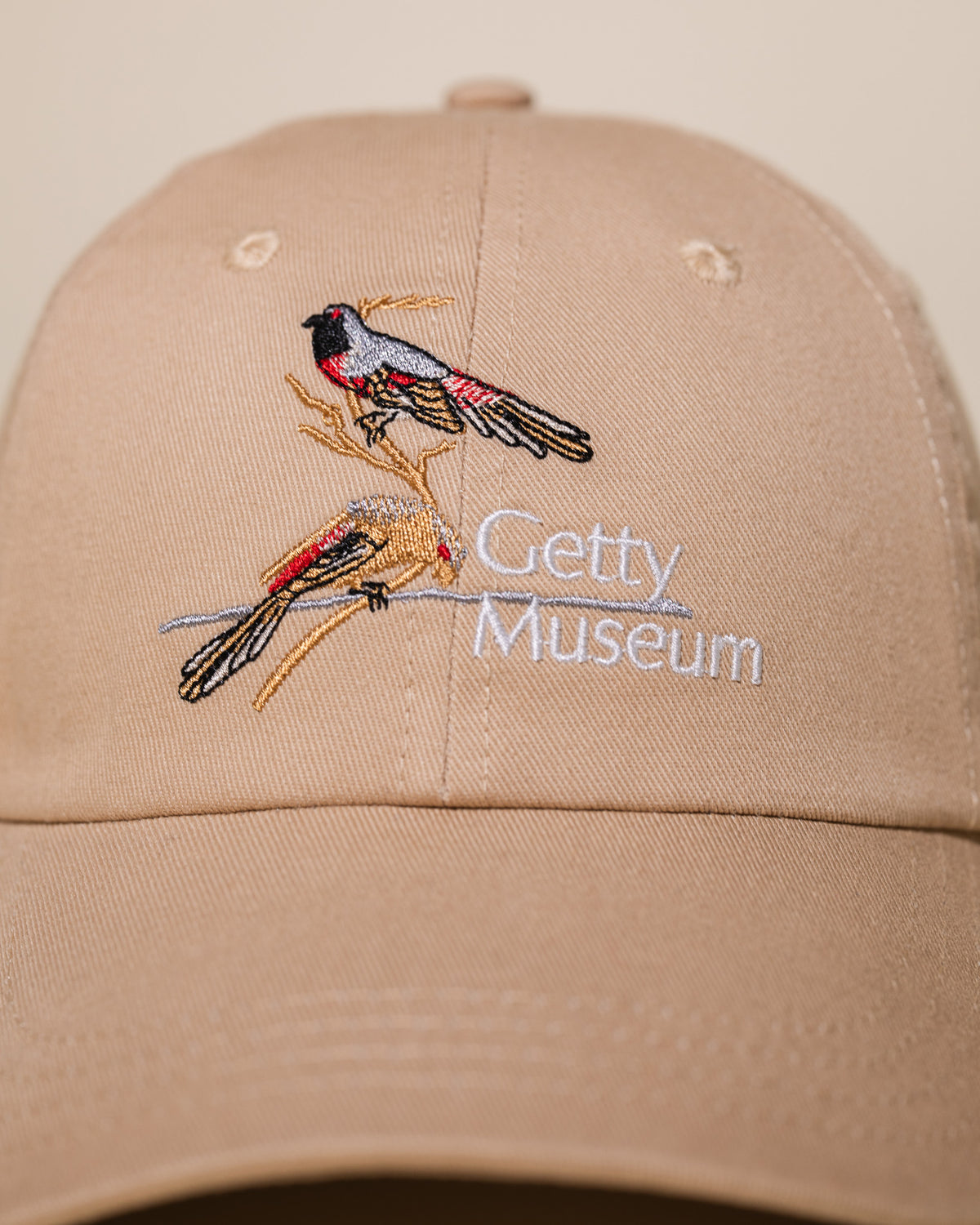 Two Birds Dad Hat - Khaki
