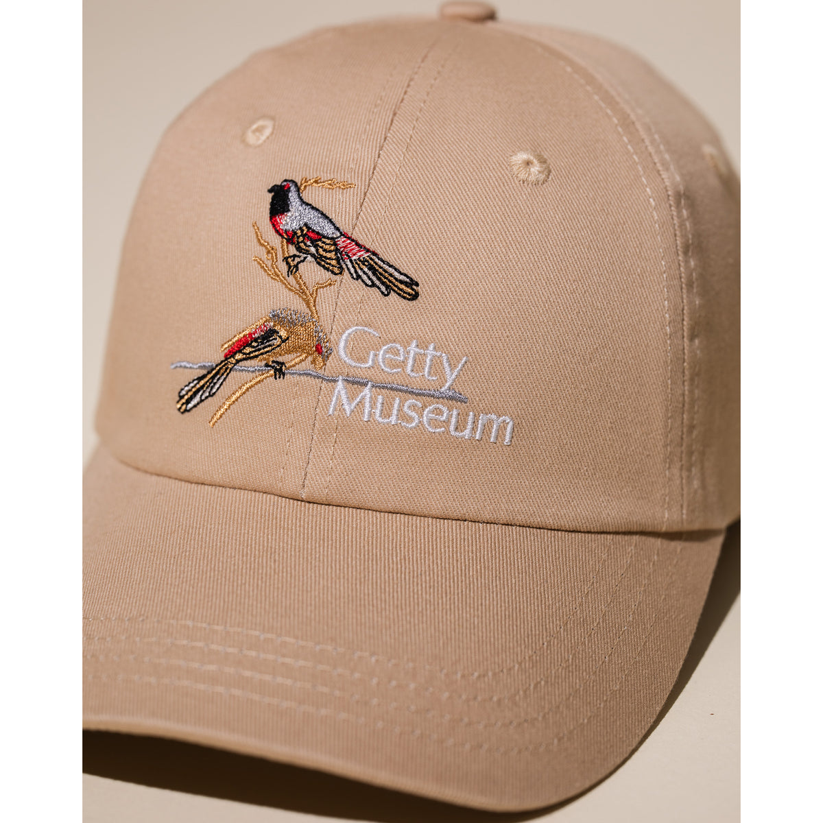 Two Birds Dad Hat - Khaki