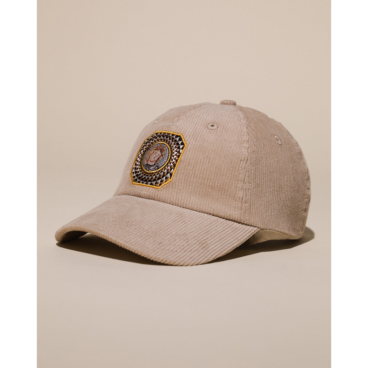 Medusa Corduroy Dad Hat - Khaki