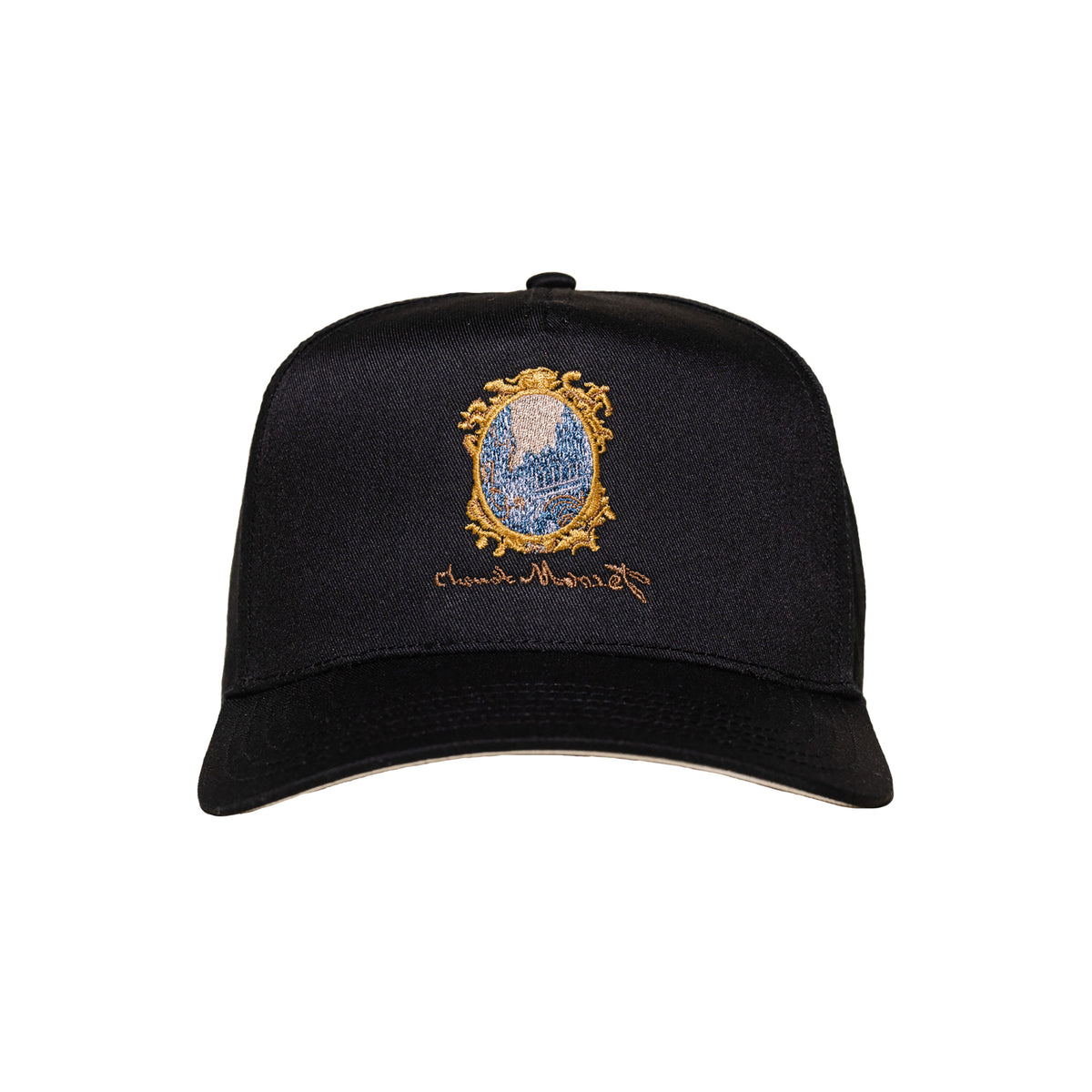 Portal of Rouen Cathedral 5 Panel Hat - Black