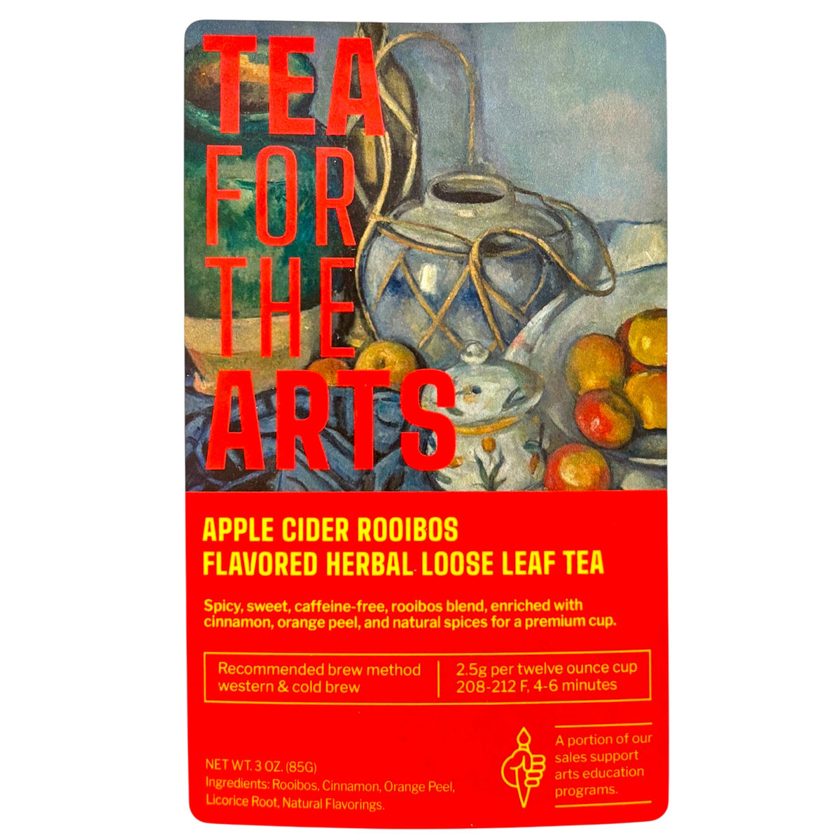 Apple Cider Rooibos Loose Leaf Tea - Caffeine Free