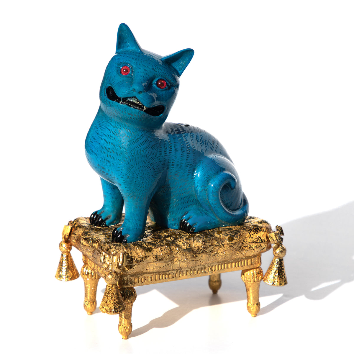 Purrquoise Cat - Sculpture Reproduction