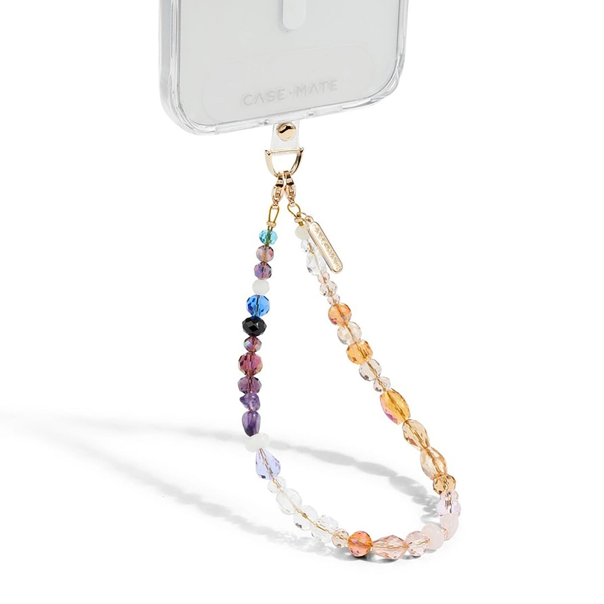 Multicolor Crystal Phone Charm