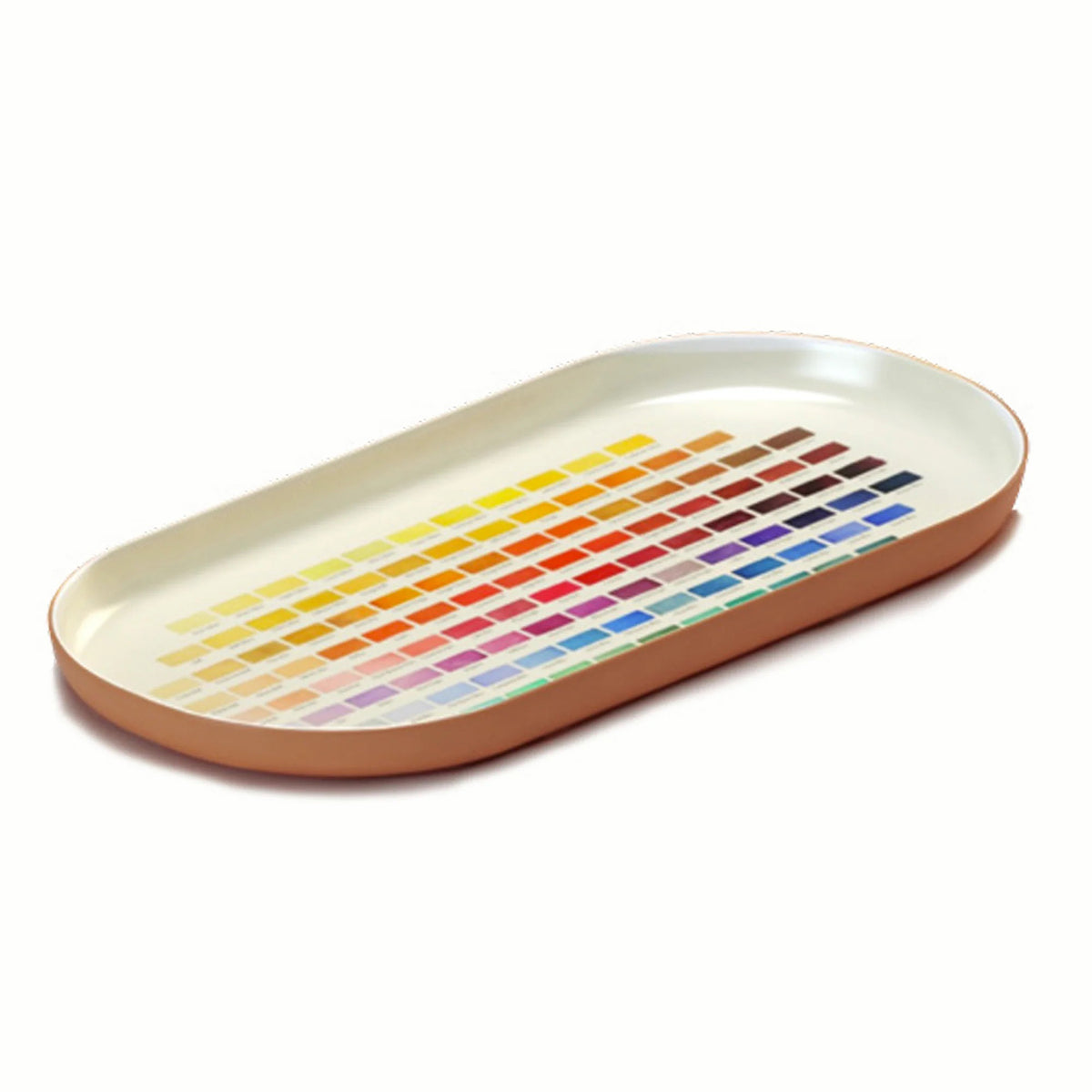 Nomenclature of Colors Enamel Tray