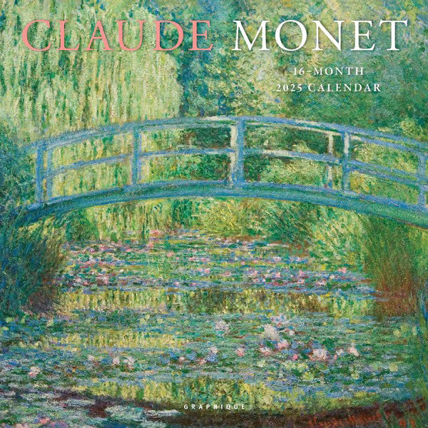 Wall Calendar 2025 - Claude Monet