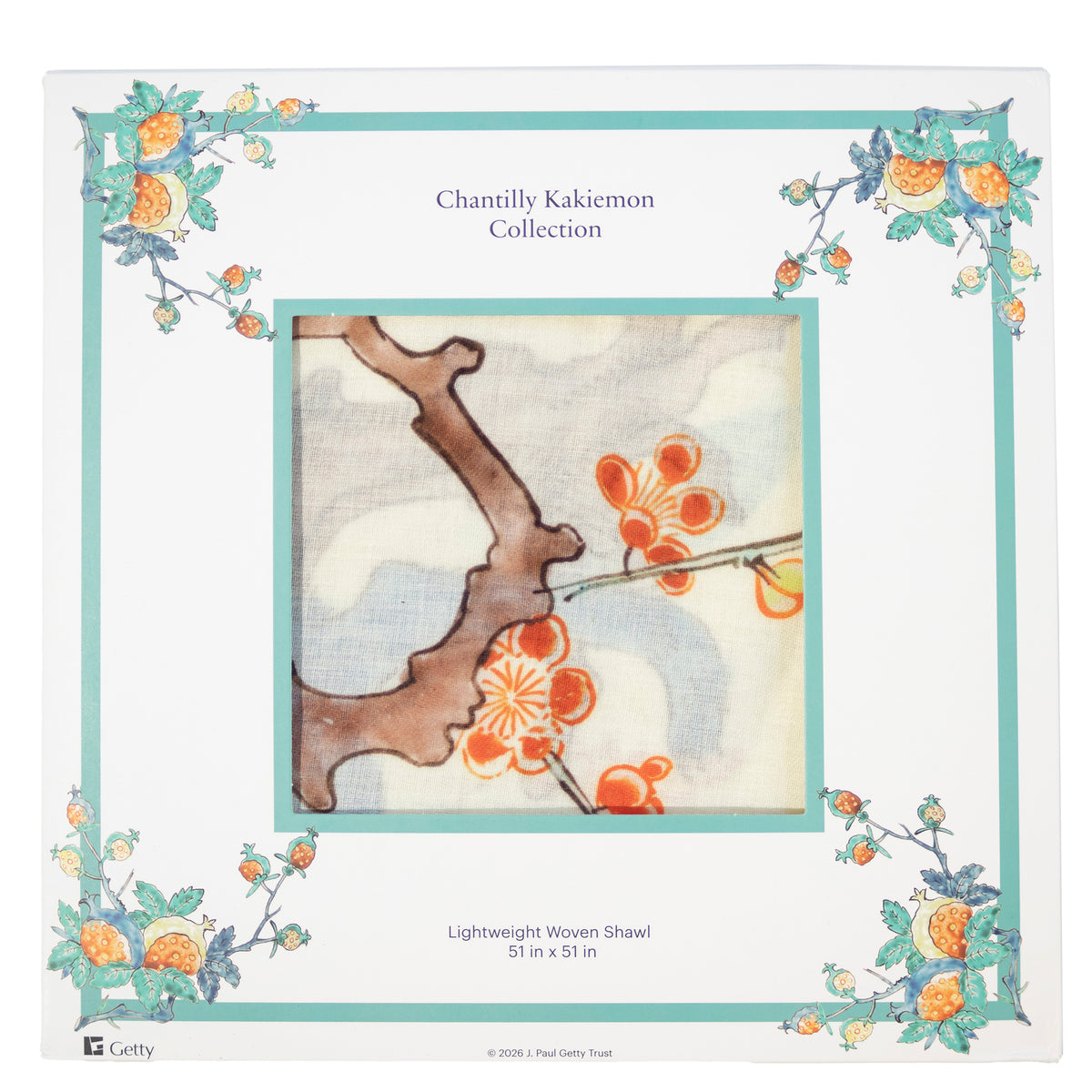 Chantilly Kakiemon Collection Scarf