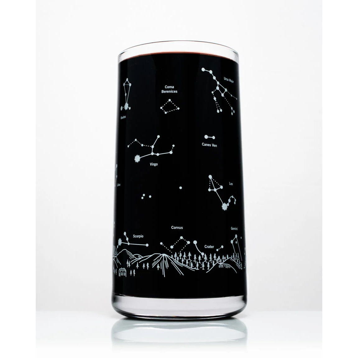 Night Sky Drinking Glass - 18 oz