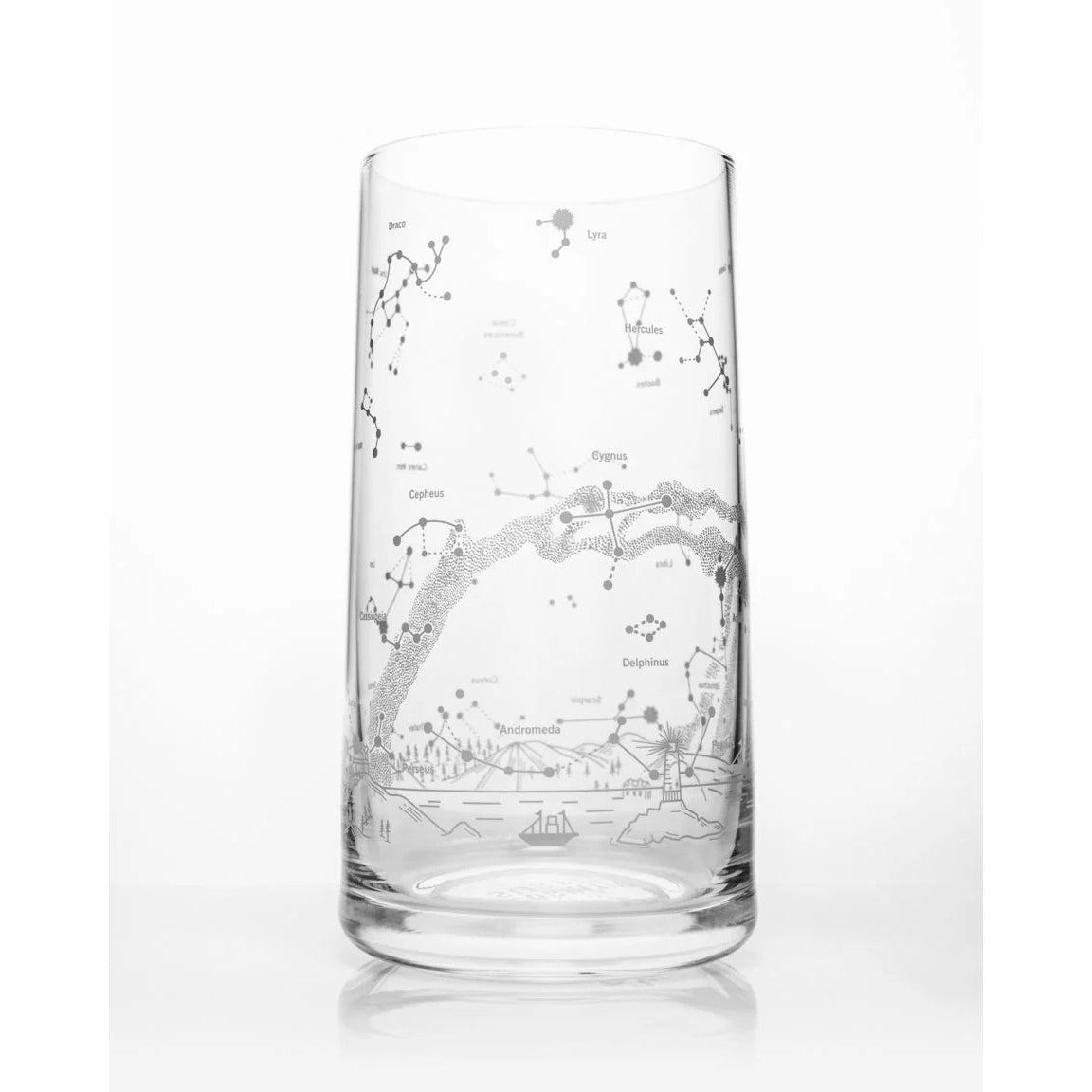 Night Sky Drinking Glass - 18 oz