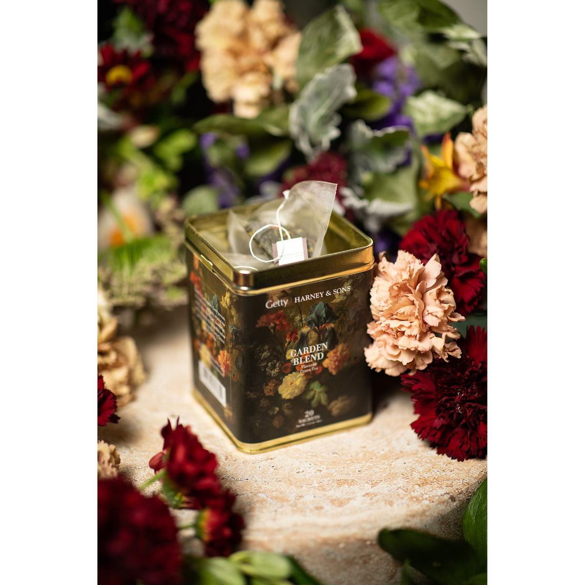 Getty Garden Blend Green Tea Tin
