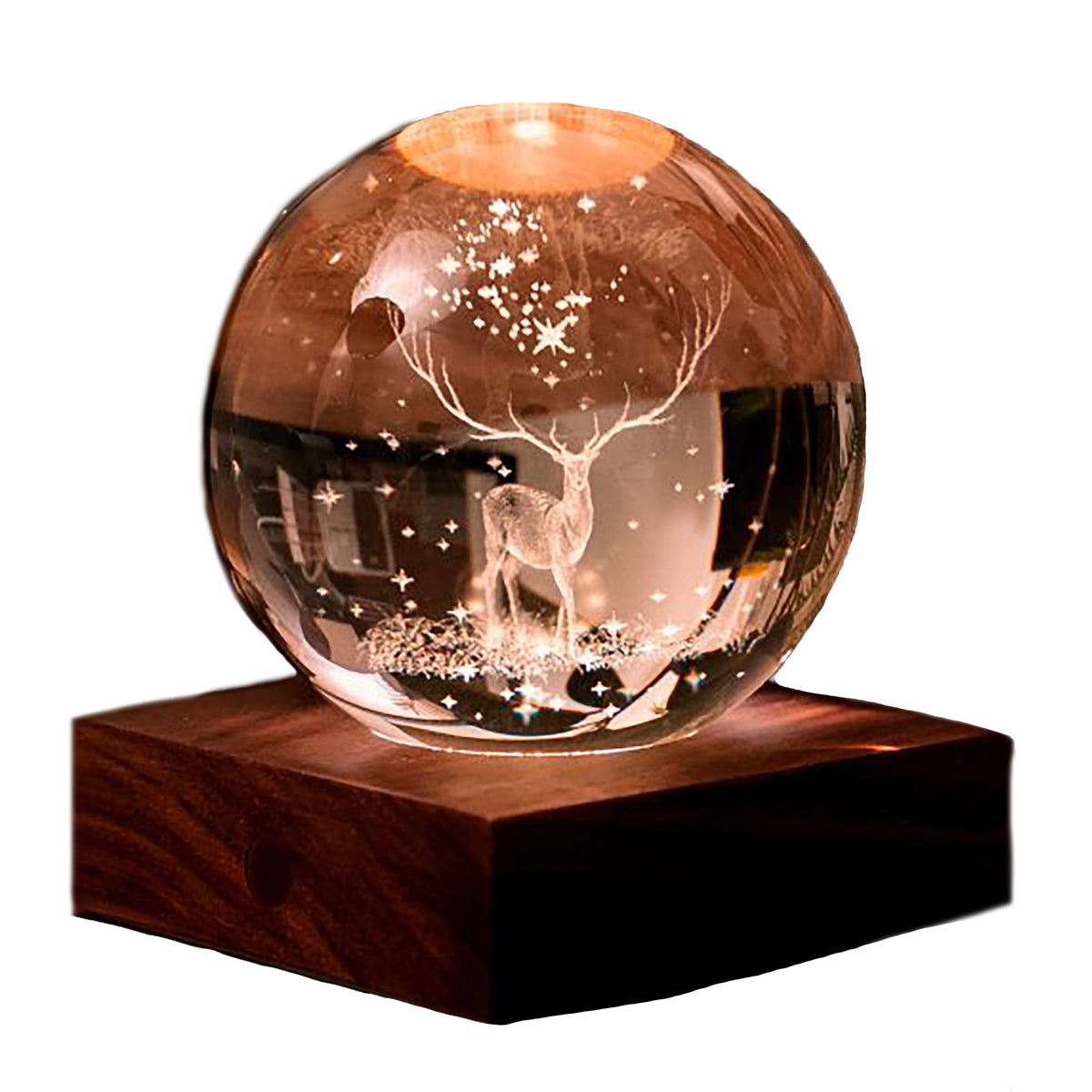 Amber Crystal Light - Stag