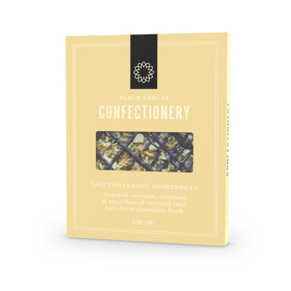 Packaged confectionery product with a visible brand logo on a white background