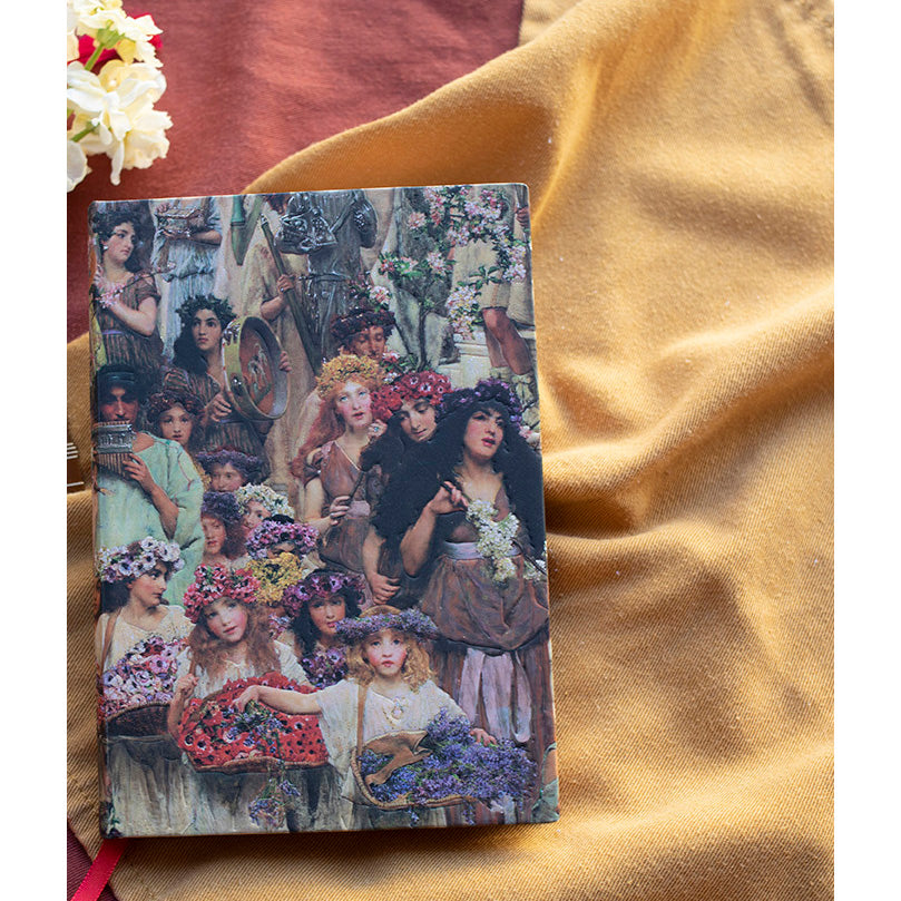 Midi Lined Journal - Alma-Tadema &lt;i&gt; Spring&lt;/i&gt;