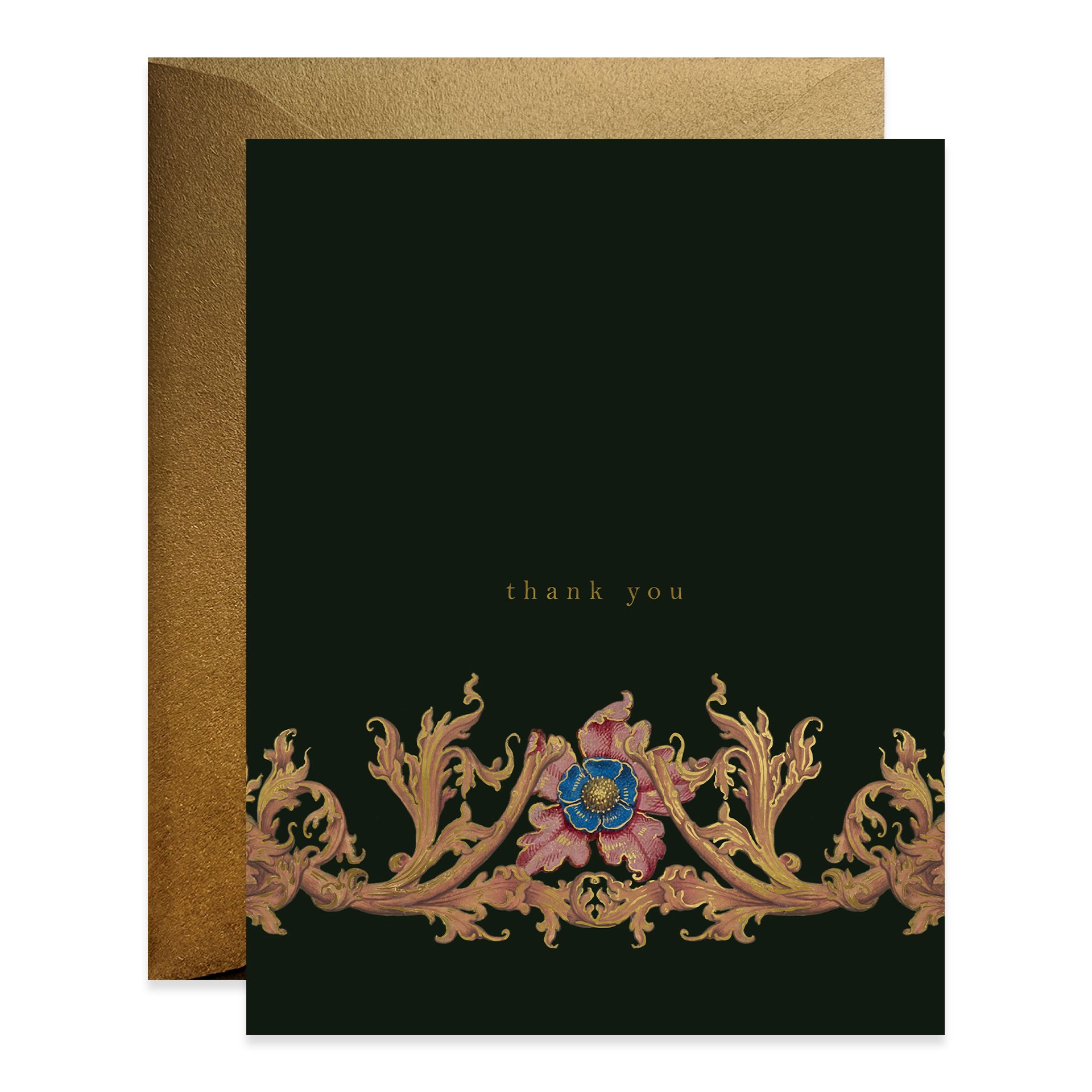 Branch Flourish Illumination Thank You Card Getty Museum Store branch-flourish-illumination-thank-you-card-getty-museum-store