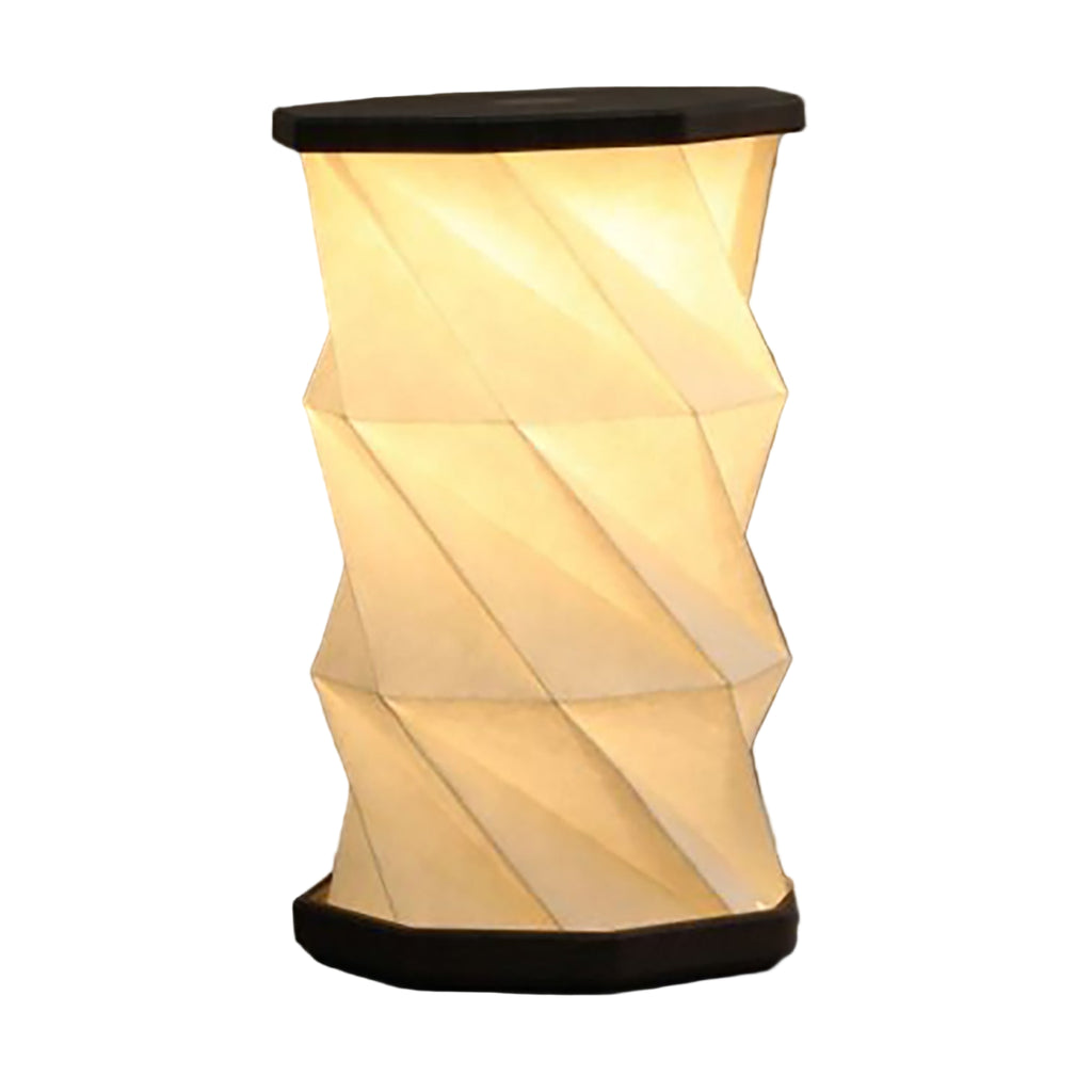 Mini Twist Hexagon Lamp - Black - Getty Museum Store