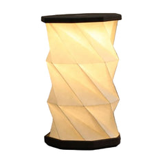 Mini Twist Hexagon Lamp - Black - Getty Museum Store