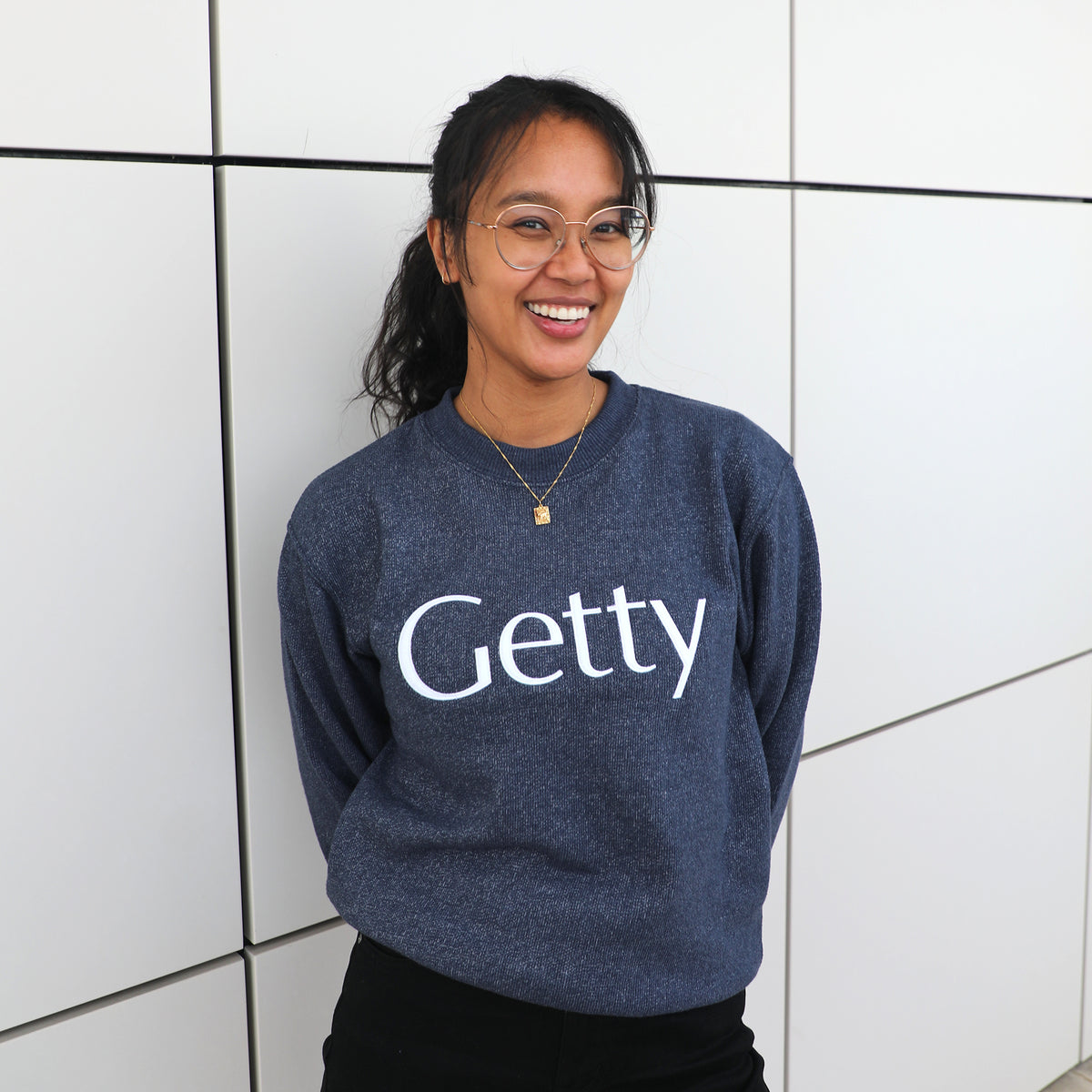 Getty Logo Crewneck Sweatshirt