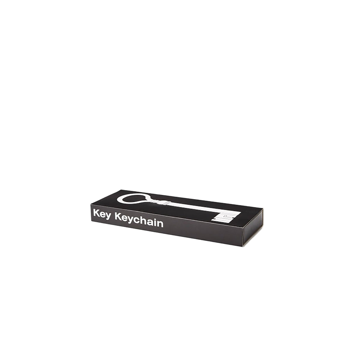Black box with a key design and 'Key Keychain' text on a white background