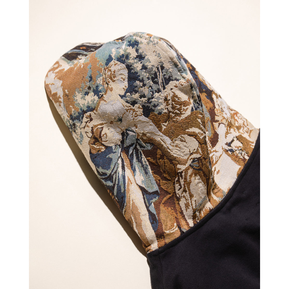 Psyche at the Basketmakers Jacquard Tapestry Hoodie - Black