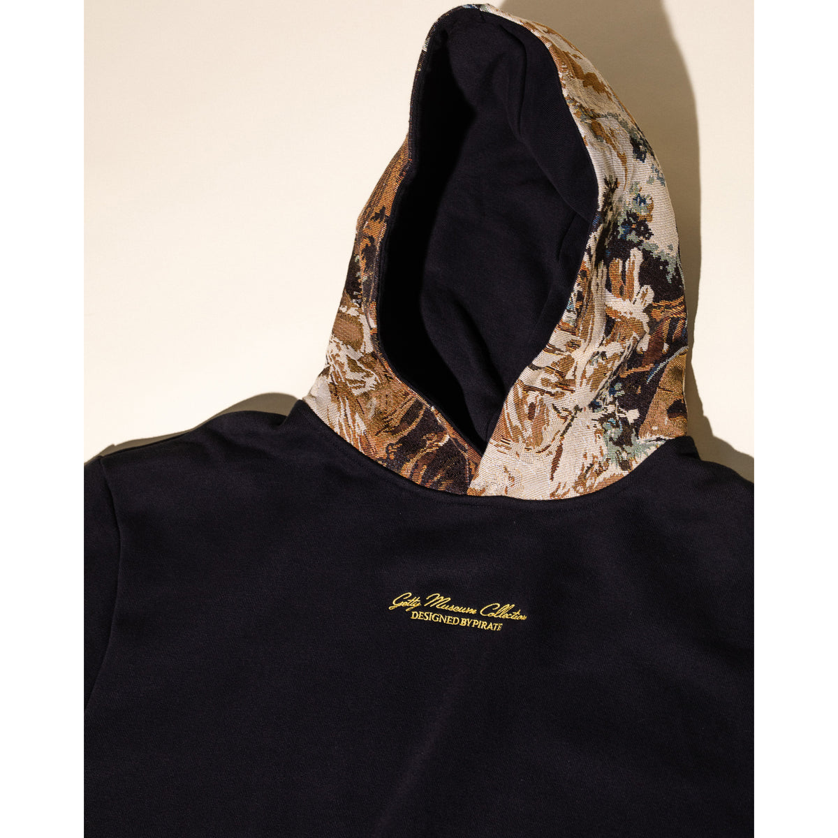 Psyche at the Basketmakers Jacquard Tapestry Hoodie - Black