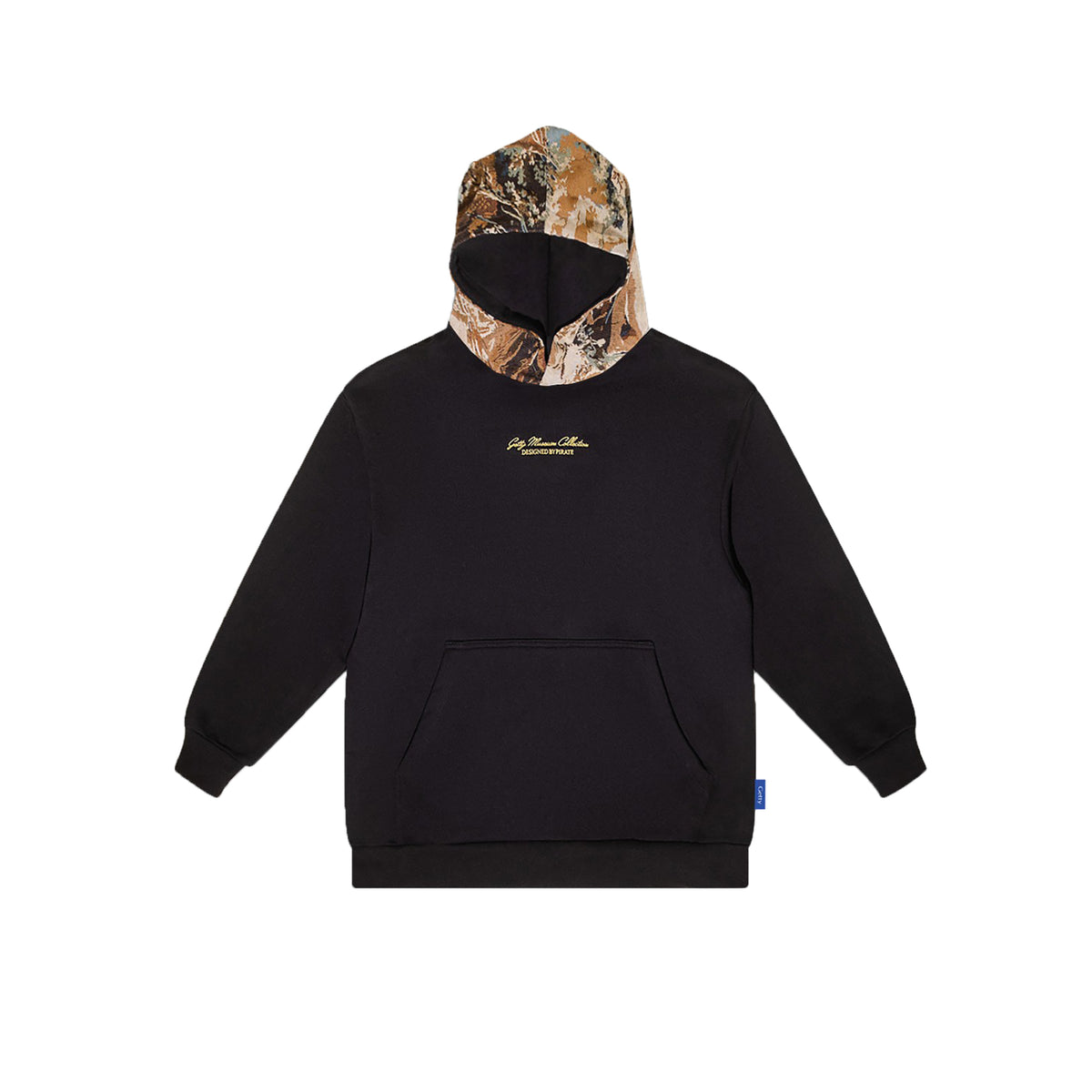 Psyche at the Basketmakers Jacquard Tapestry Hoodie - Black