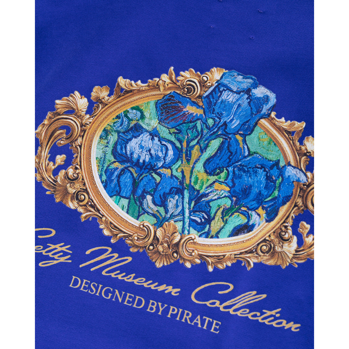 Van Gogh Irises Hoodie - Royal