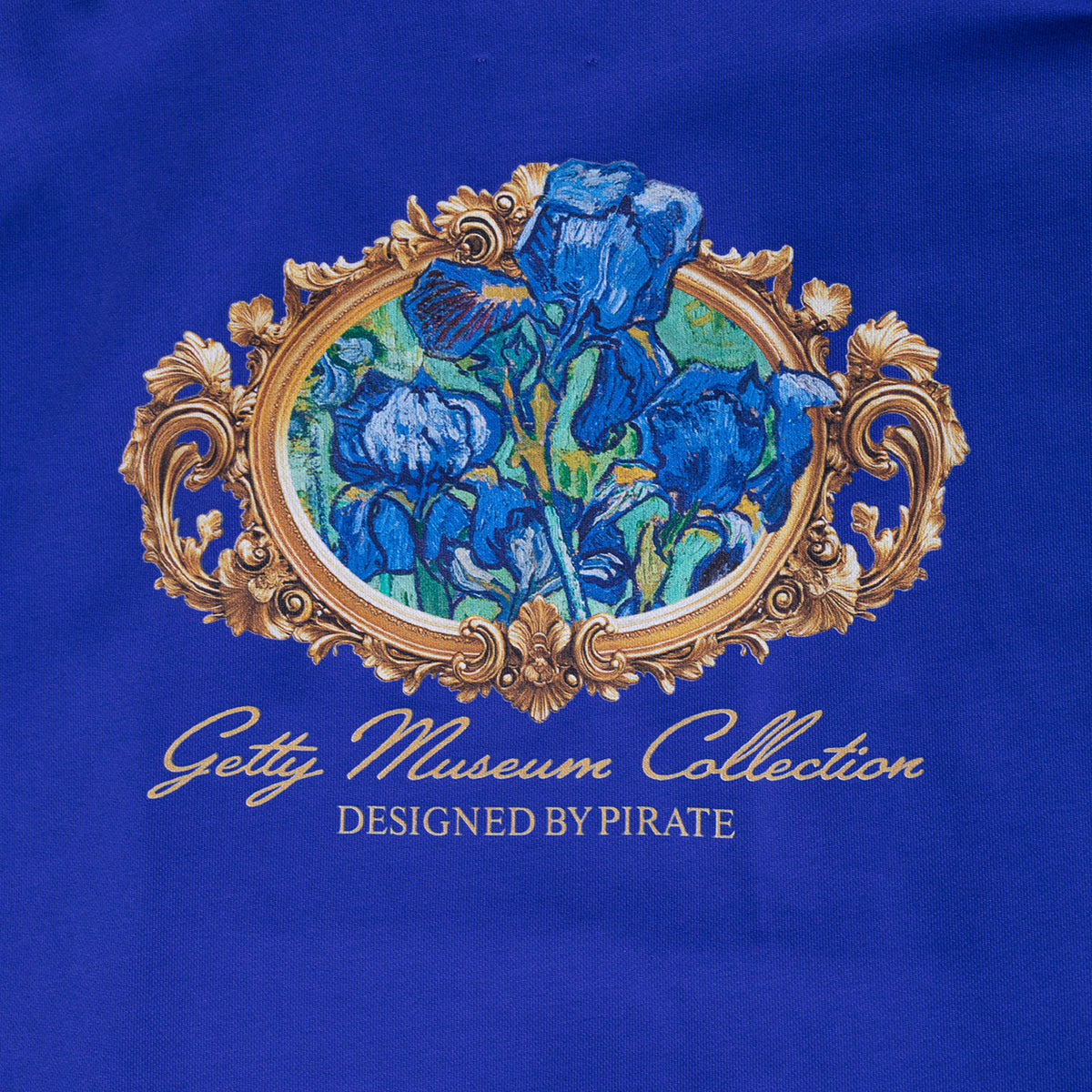 Van Gogh Irises Hoodie - Royal