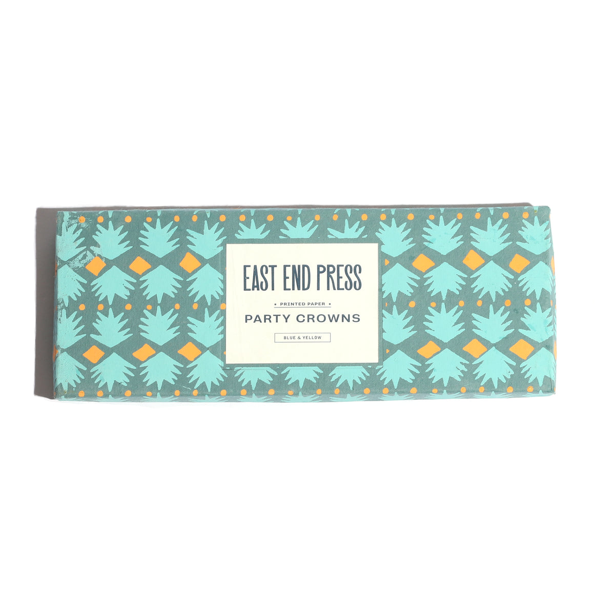 Paper Party Crowns - Blue & Yellow