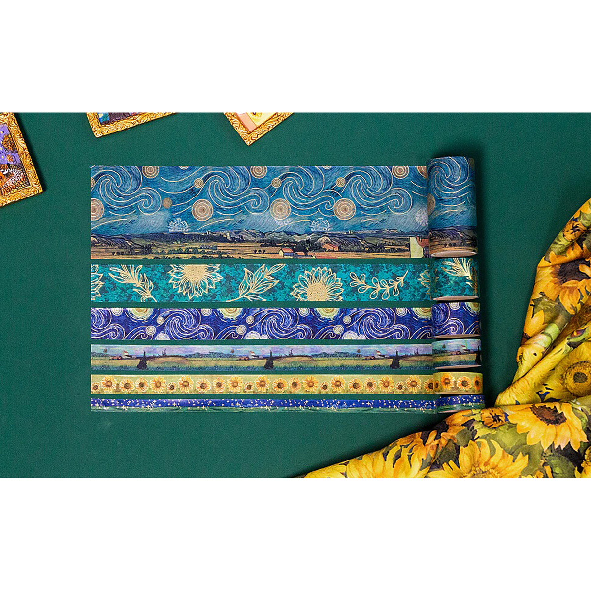 36 Roll Washi Tape Set - Van Gogh&#39;s World