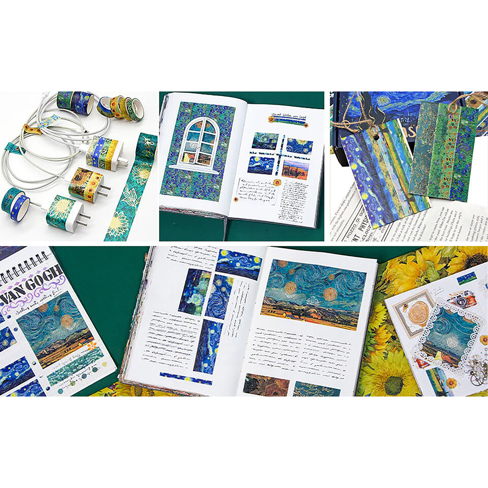 36 Roll Washi Tape Set - Van Gogh&#39;s World