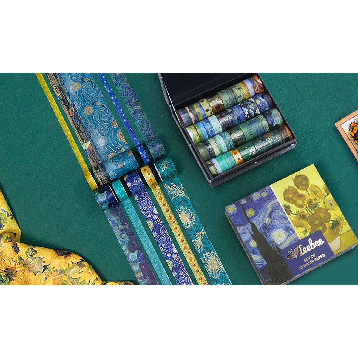 36 Roll Washi Tape Set - Van Gogh&#39;s World