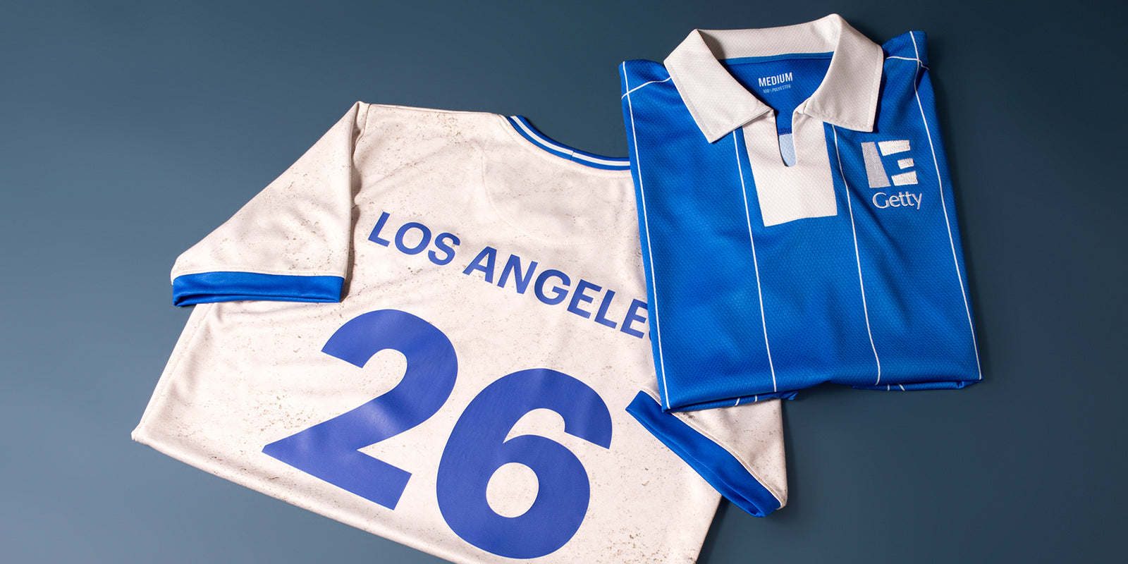 Soccer Jerseys that say Los Angeles & Getty