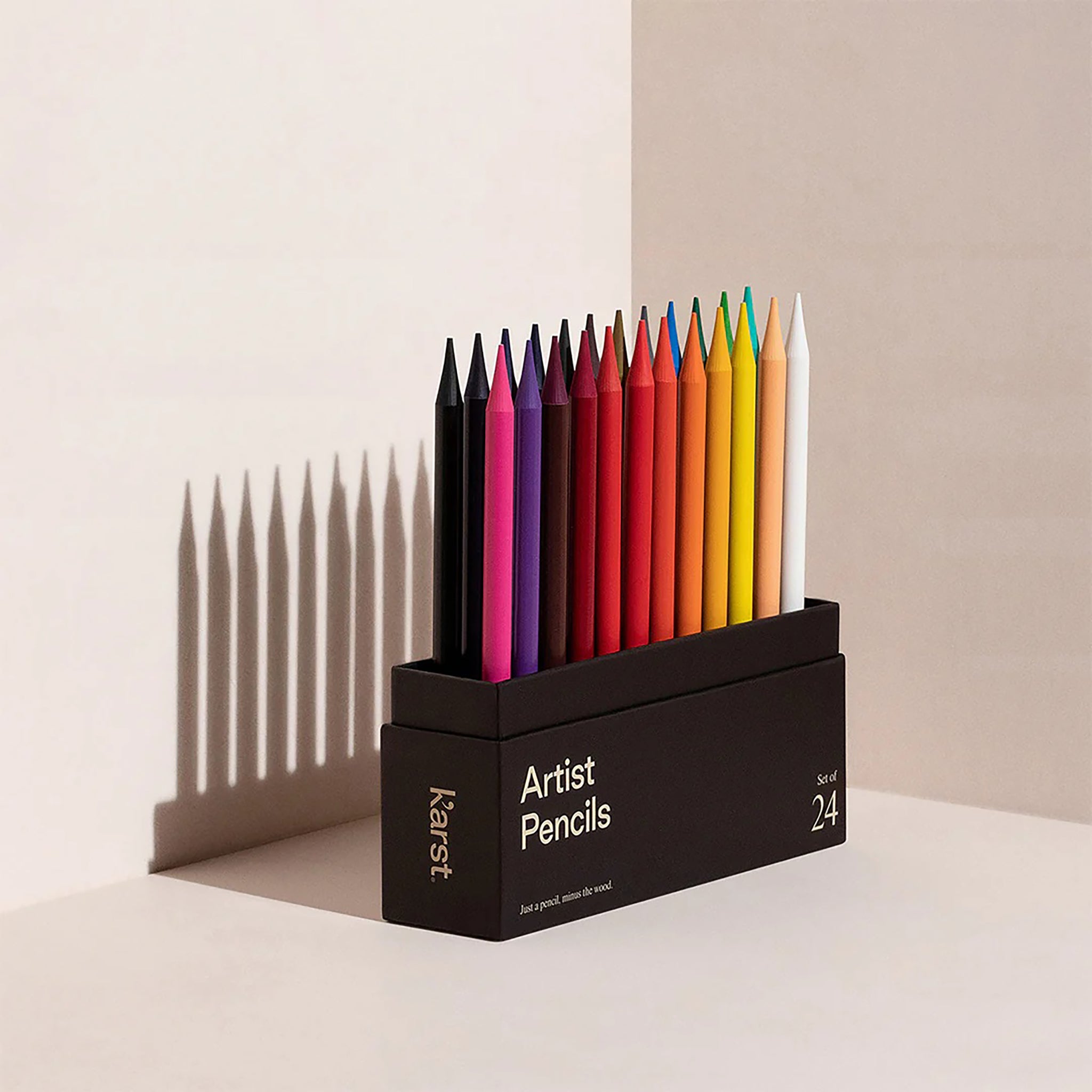 JusArt Detailpenseelset – 24 Stuks Voor Fijnschilderwerk, Modelbouw En Miniaturen