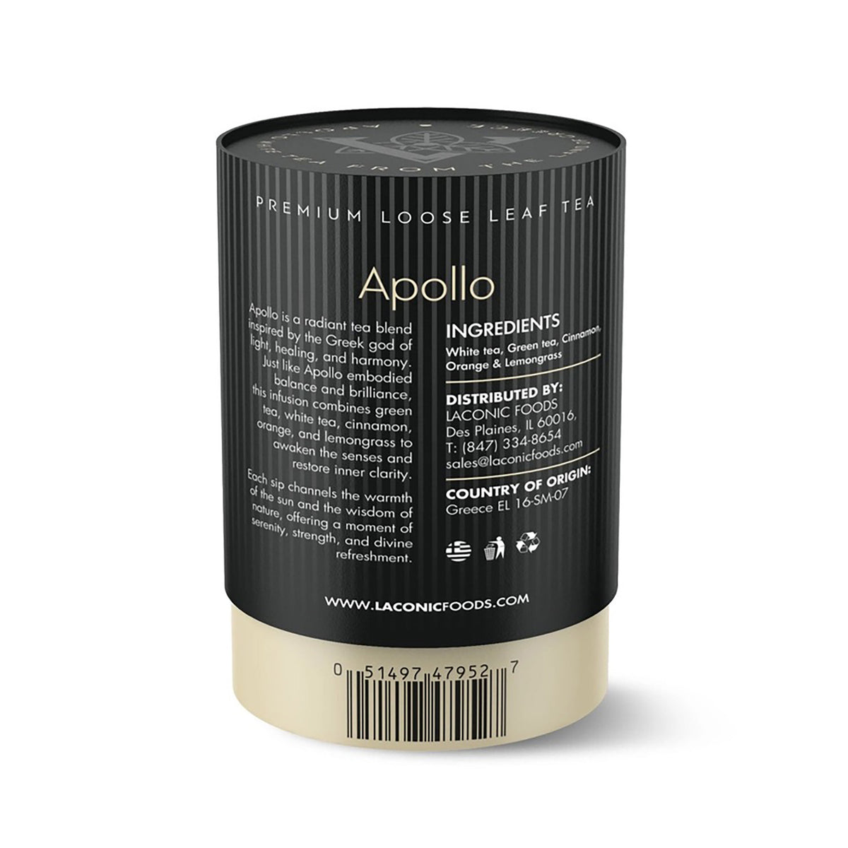 Apollo Premium Greek Loose Leaf White Tea