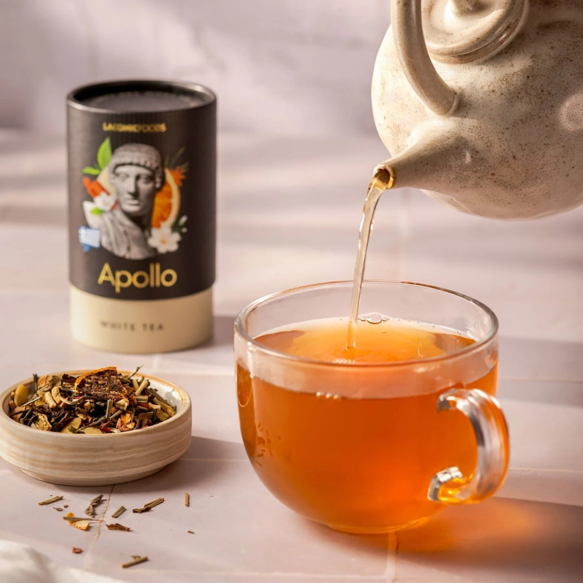 Apollo Premium Greek Loose Leaf White Tea
