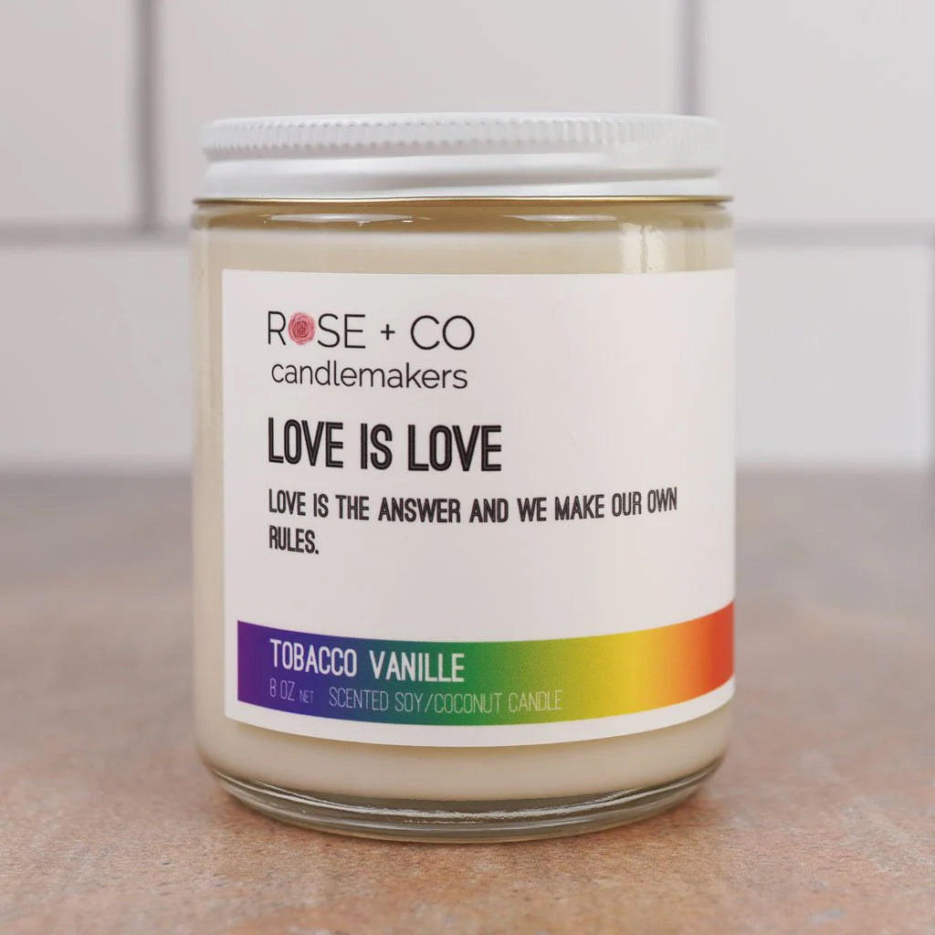 Love is Love Candle