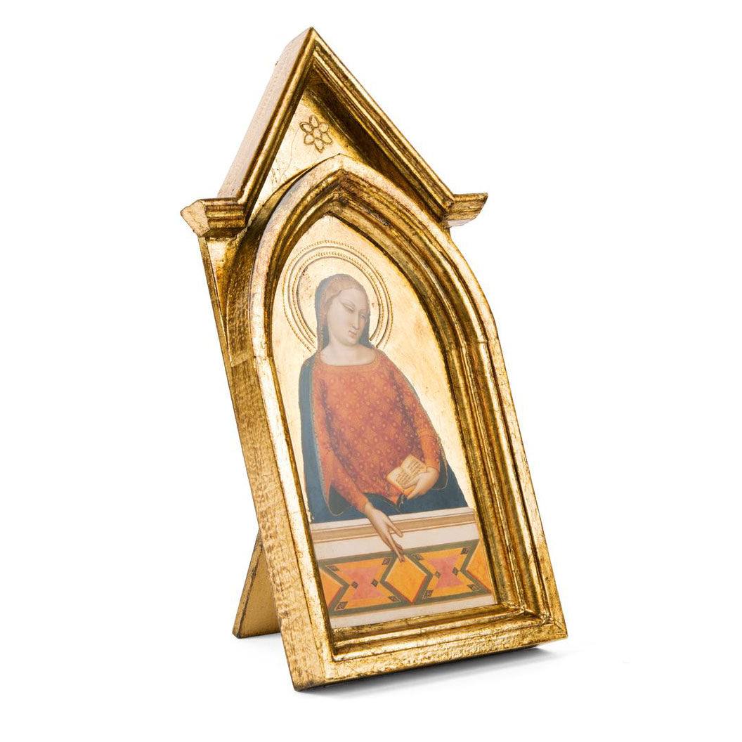 Medieval Panel Reproduction - The Virgin Mary