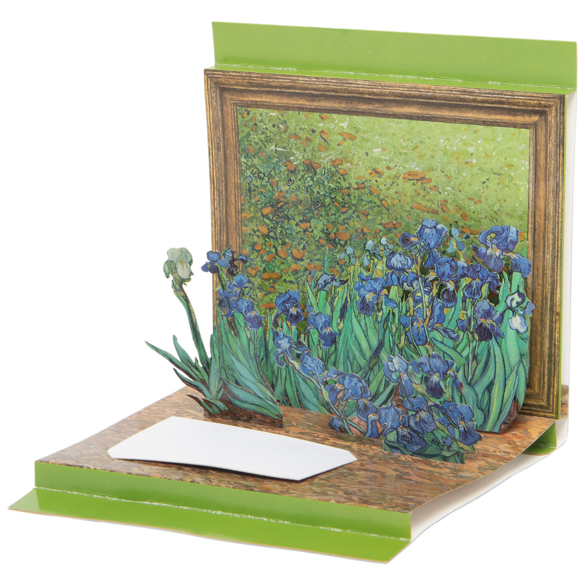 Van Gogh Irises - Pop-Up Card