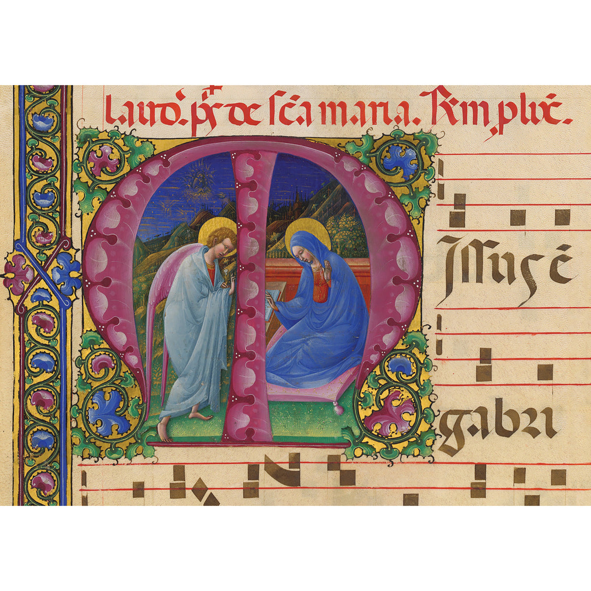 Illuminated Manuscript Holiday Notecards
