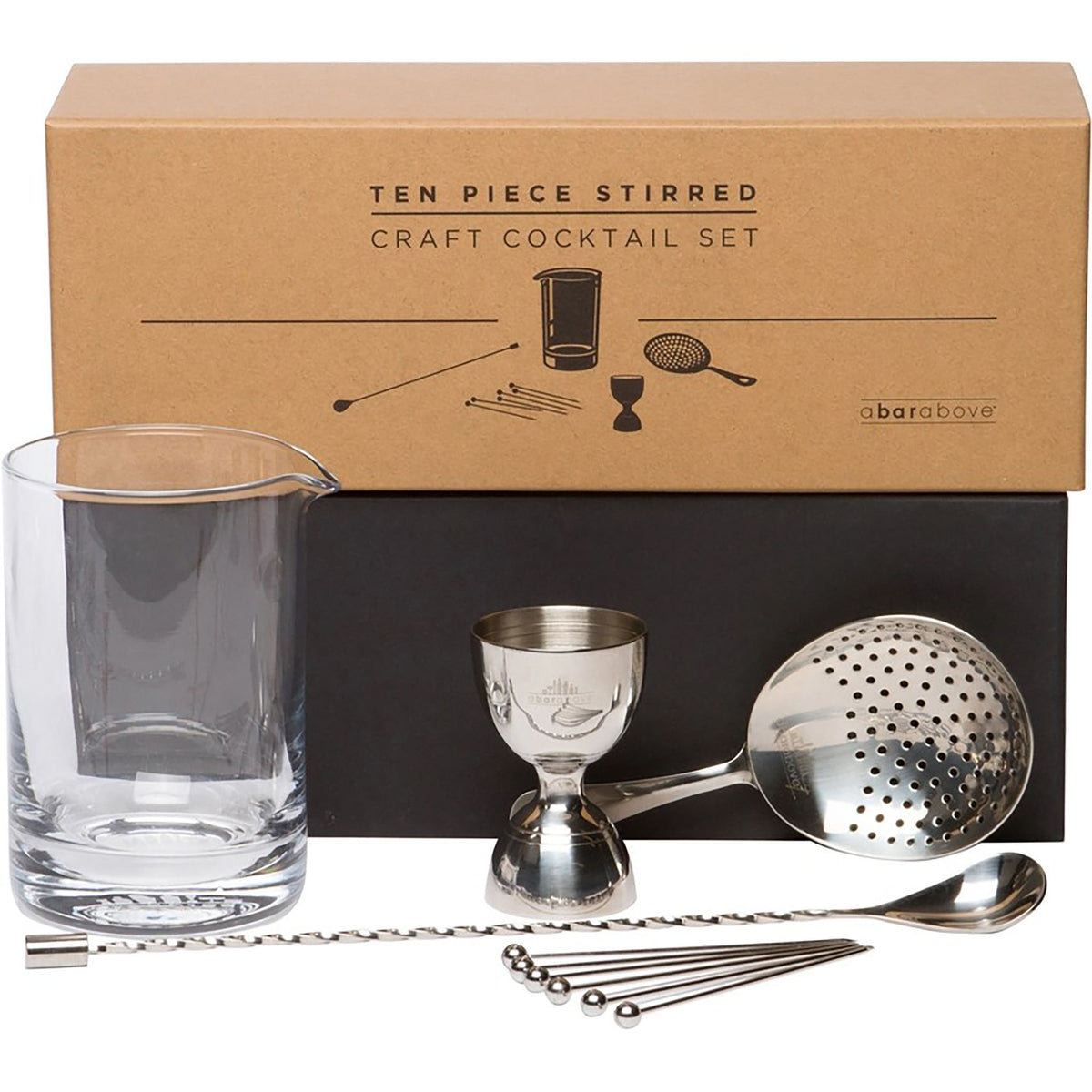 Stirred Craft Cocktail Set (10 Piece)