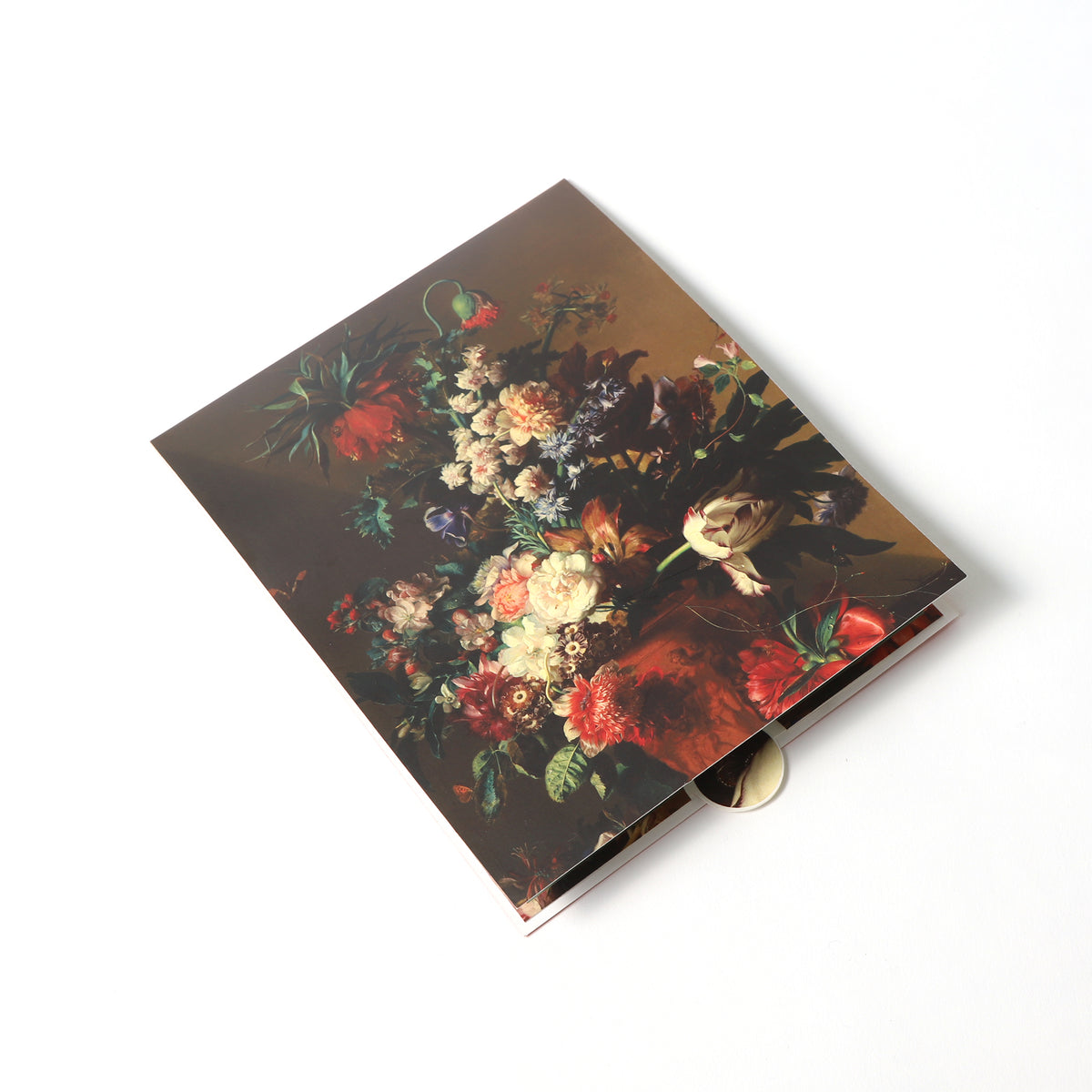 Van Huysum Vase of Flowers - Pop Up Card