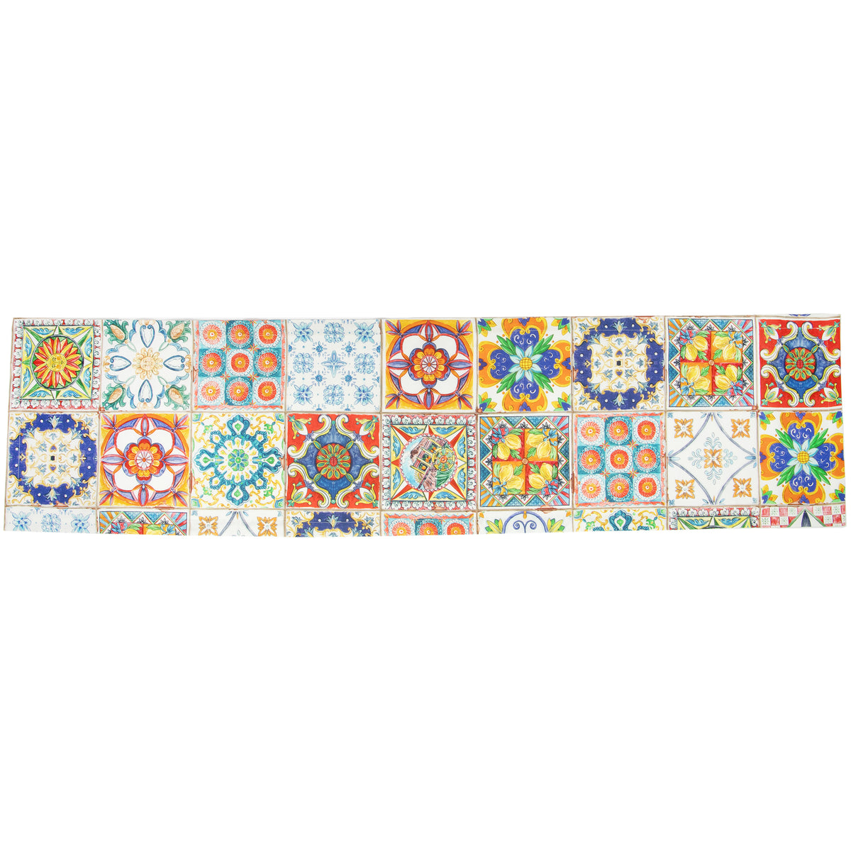 Italian Tile Table Runner