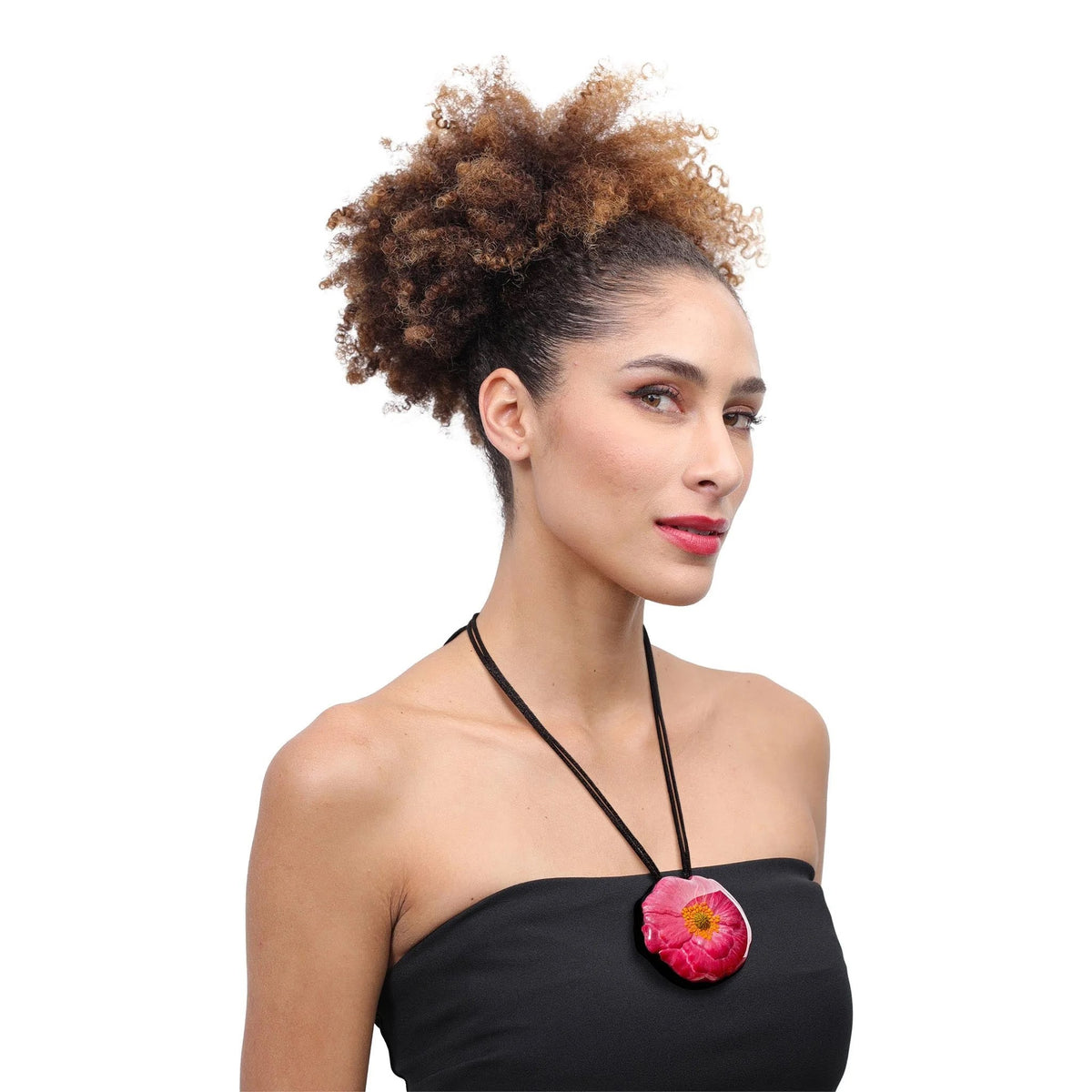 Garland Necklace with Pendant