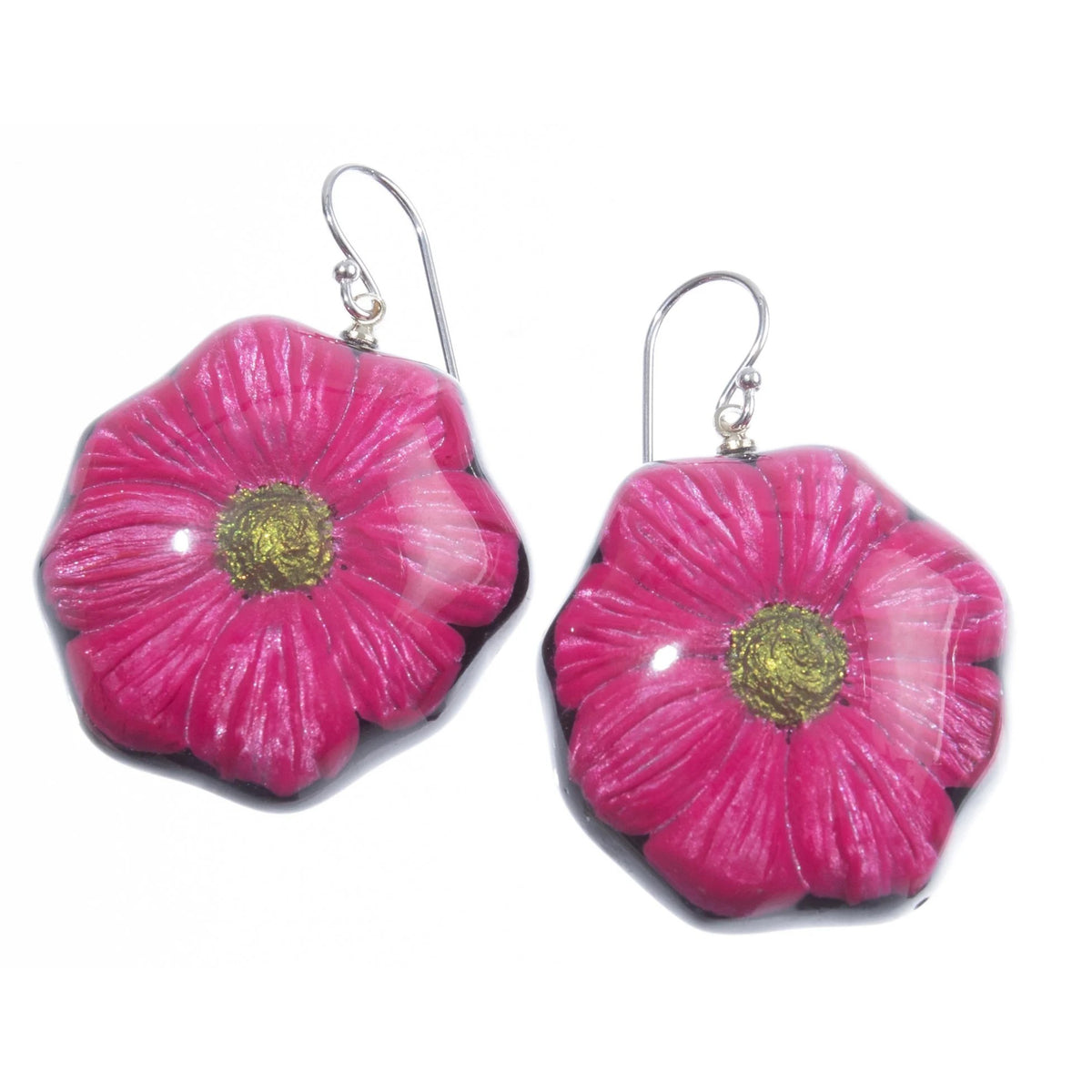 Garland Earrings - Pink