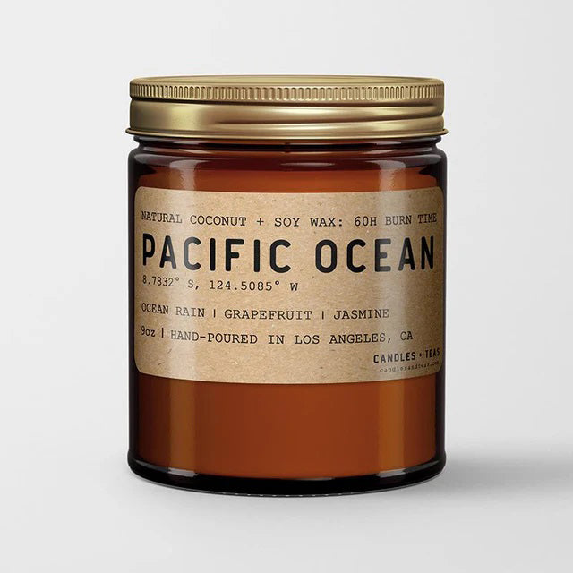 Pacific Ocean Scented Candle - 8 oz