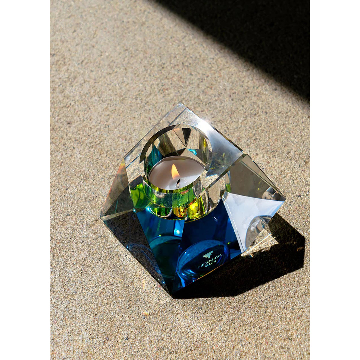 Regenbogen Tealight