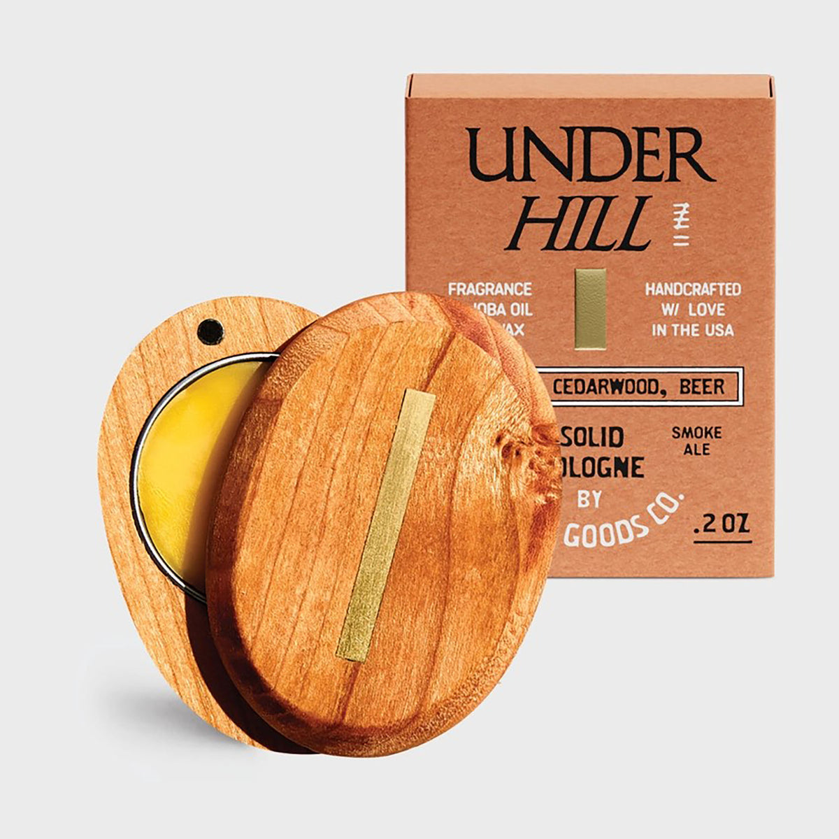 Underhill Solid Cologne - Smoke &amp; Leather